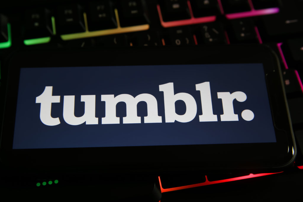 tumblr as underutilized social media or social media that is used incorrectly